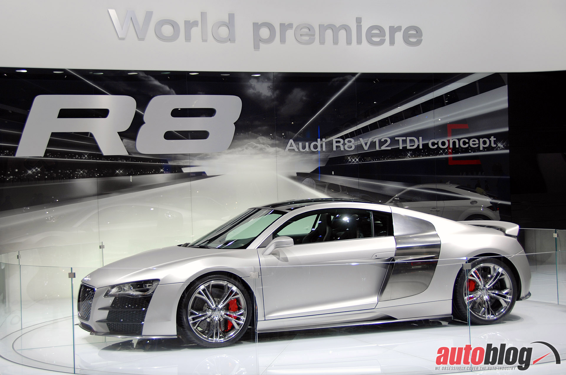 Дизельный суперкар Audi R8 V12 TDI