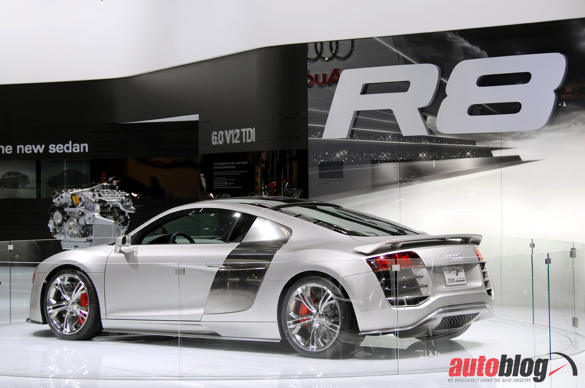 Дизельный суперкар Audi R8 V12 TDI