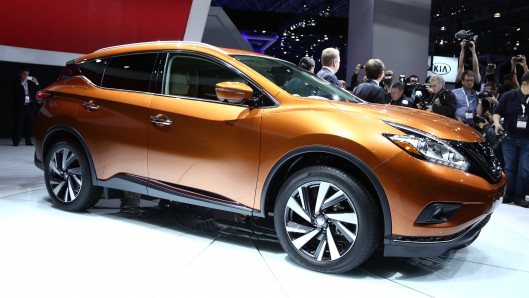 Nissan демонстрирует свой кроссовер 2015 Murano