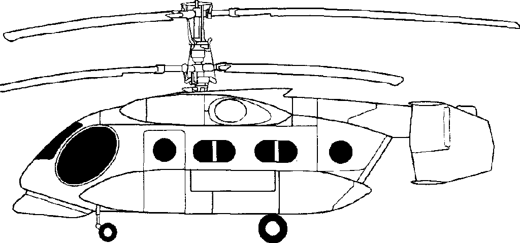 Перспективный палубный вертолет Ка-40