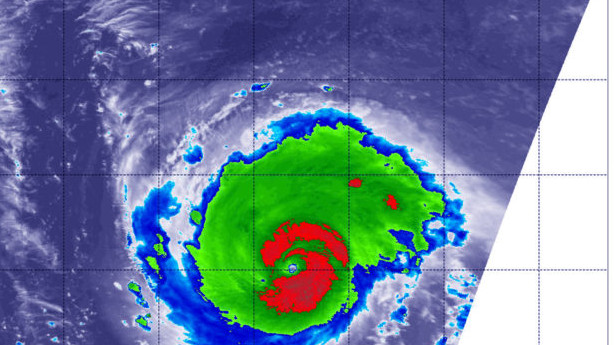 Американский спутник обнаружил ураган Флоренция