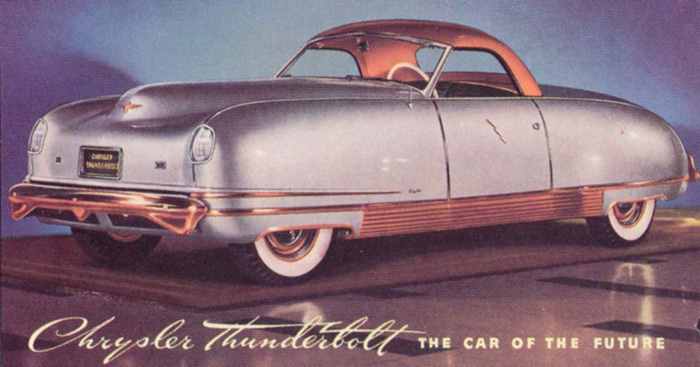 Chrysler Thunderbolt 1940 года, "The Car of the Future"