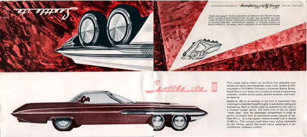 Атомный автомобиль Ford Seattle-ite XXI 1962 года