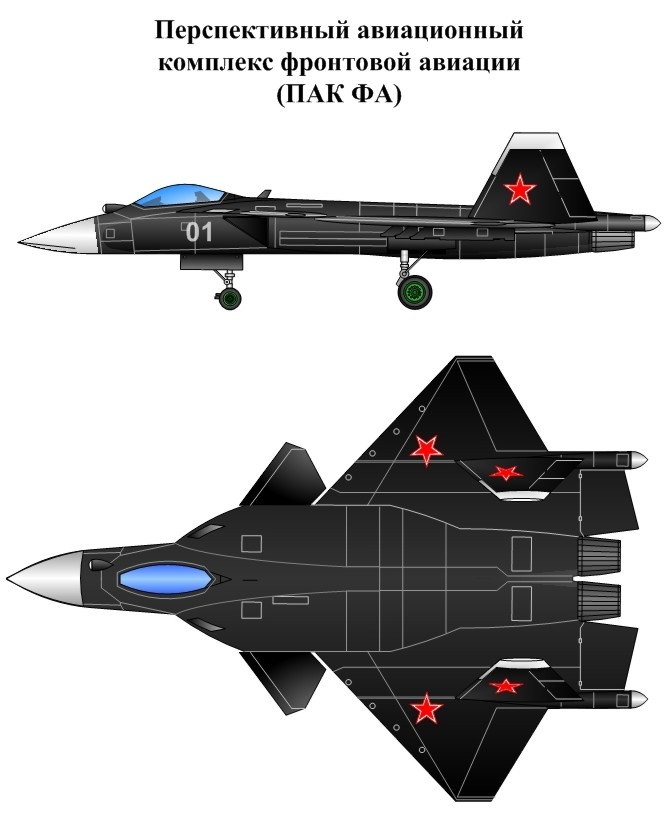 Истребитель - 21. Предполагаемые характеристики ПАКФА Т-50