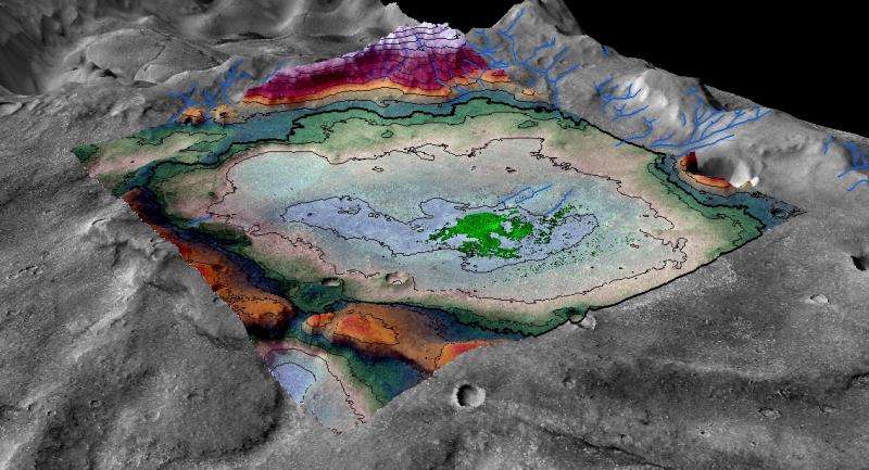 Отложение соли немного рассказало об остатках марсианской воды